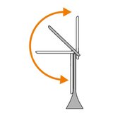 Home LA 3 LED stolna lampa sa mrežnim adapterom | shoptok.hr