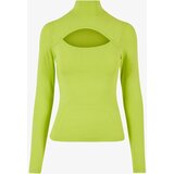 Urban Classics Women's turtleneck with long sleeves - yellow | shoptok.hr