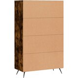  Visoka komoda boja hrasta 69,5 x 31 x 115 cm konstruirano drvo | shoptok.hr