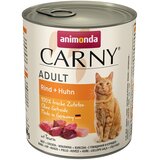 animonda Carny Adult 6 x 800 g - Govedina & piščanec | shoptok.hr