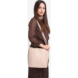 SHELOVET Classic women's beige handbag Cene