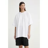 MMC Studio Kratka majica ženska, bela barva, OVERSIZESUMMER.DRESS