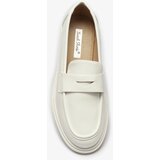 Resti White women's moccasins made of eco leather Zibom- Footwear | ePonuda.com