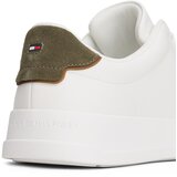 Tommy Hilfiger Nizke superge 'COURT ESS' oliva / bela | Shoptok.si
