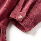  Dječja haljina dugih rukava od samta starinska ružičasta 116 | shoptok.hr