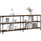  Konzolni stol boja hrasta 200x29x75 cm od konstruiranog drva | shoptok.hr