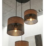  visilica na sajli karbon 3xE27/15W/230V crna/braon | Eponuda.com
