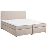 Bessagi Home Postelja Boxspring Melina, Bež, Z Nadvložkom, 180x200 | Shoptok.si