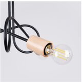 Nice Lamps Črna/v naravni barvi stropna svetilka 14x56 cm Tumber – | Shoptok.si