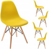 Jumi 4 x Stol EVA rumen (ikeabox), (21999149) Cene