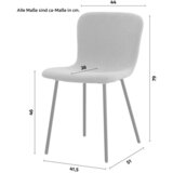 Mömax stol teddy, meta zelena | Shoptok.si