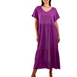 Gemre Purple loose-fit maxi dress Mamelia Cijene