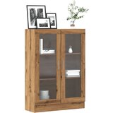 vidaXL Knjižna omara artisan hrast 82,5x30,5x115 cm inženirski les Cene