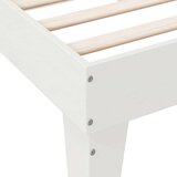  Krevet s regalom z knjige bez madraca bijeli 135x190cm borovina | shoptok.hr