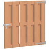 vidaXL Vrtna vrata 100 x 100 cm WPC in aluminij Rjava, (5000249553) Cene