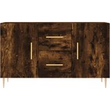  Komoda boja dimljenog hrasta 100 x 36 x 60 cm konstruirano drvo | Eponuda.com