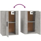  Zidni TV ormarići 2 kom siva boja betona 40 x 34 5 x 60 cm | shoptok.hr