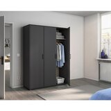 Rauch Möbel OMARA S KLASIČNIMI VRATI, siva | Shoptok.si