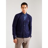 Polo Ralph Lauren Pletena jopa marine / pegasto siva | Shoptok.si