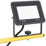 vidaXL LED reflektor s stojalom 2x20 W toplo bel | Shoptok.si