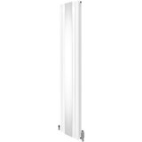 Monster ovalni zrcalni radiator in ventili - 1800 mm x 380 mm - beli, (21569872) | Shoptok.si