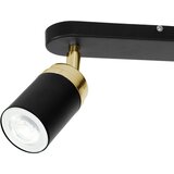 SPOT svetiljka RENO 2xGU10/8W/230V crna/zlatna | Eponuda.com