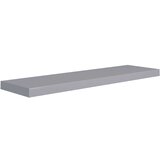 vidaXL plutajuća zidna polica siva 90 x 23,5 x 3,8 cm MDF | shoptok.hr