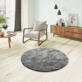 Universal Antracitno sivi okrugao tepih ø 120 cm Roma Liso – | shoptok.hr