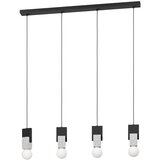 Eglo viseća lampa LOBATIA 4xE27 92,5 cm crna teraco 99532 Cene