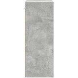 vidaXL Viseča omarica s polico Riga Betonsko siva 30 x 29,5 x 80 cm | Shoptok.si