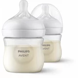 Philips Natural Response Baby Bottle steklenička za dojenčke 0 m+ 2x125 ml