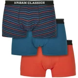 Urban Classics Bokserice plava / noćno plava / narančasto crvena