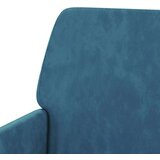  Klop modra 108x79x79 cm žamet, (20697881) | Shoptok.si