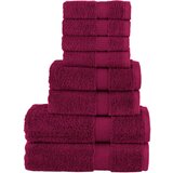 vidaXL Komplet brisač iz bombaža 6-delni bordo 600 gsm 100% bombaž Cene
