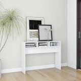 vidaXL Konzolni stol bijeli 105 x 30 x 80 cm od iverice Cijene