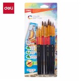  ČETKICE ZA SLIKANJE SET DELI 1/10 poni, goveđa i najlonska dlaka EC407 | Eponuda.com