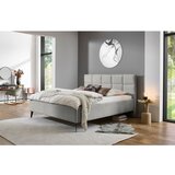 Meise Möbel Svetlo siva zakonska postelja s prostorom za shranjevanje z letvenim dnom 180x200 cm Paulo – | Shoptok.si