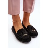 Boto Women's Classic Black Suede Moccasins Ontala | shoptok.hr