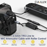 CUBILUX 30 cmkabel 3,5 mm Line Out–Mic In z regulatorjem | Shoptok.si