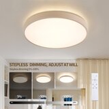 Brilagi - LED prigušiva svetiljka GLASS POOL DOUBLE LED/48W/230V 40 cm bež + daljinski upravljač | Eponuda.com