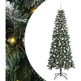 vidaXL Umestno božično drevo med 300 LED Zelena 86 x 86 x 210 cm | Shoptok.si