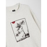 Sinsay Crewneck dukserica s printom comfort | shoptok.hr