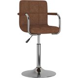 vidaXL Jedilni stol rjavo blago, (20940095) | Shoptok.si