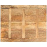 Stolna Mizna plošča 90x80x3,8 cm pravokotna trden mangov les, (21410605) | Shoptok.si
