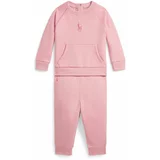 Polo Ralph Lauren Trenirka za dojenčka roza barva, 310942248001