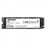 Patriot M.2 NVMe 512GB P300 1700MBs/1100MBs P300P512GM28 ssd hard disk  cene