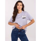 Sublevel T-shirt-D12022AI02645S-light purple | Shoptok.si