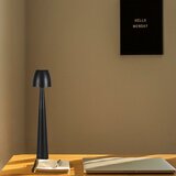  LED prigušiva punjiva dodirna stona lampa LED/3W/5V 3000-6000K crna | Eponuda.com