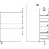 Tvilum Komoda v hrastovem dekorju v naravni barvi 77x111x50 cm Naia – | Shoptok.si