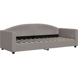  Dnevni krevet na razvlačenje smeđesivi 80 x 200 cm od tkanine | shoptok.hr